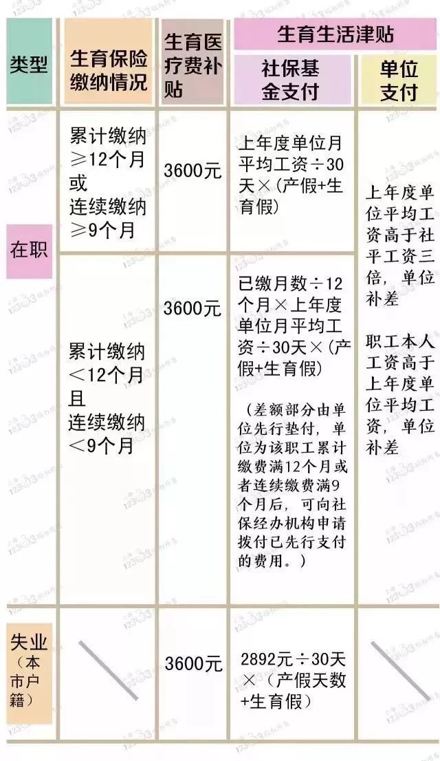 关于上海员工生育津贴发放的文章_解释落实