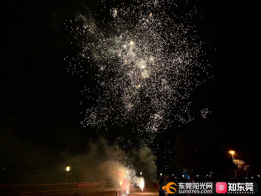 东莞虎门辟谣跨年夜举办烟花秀