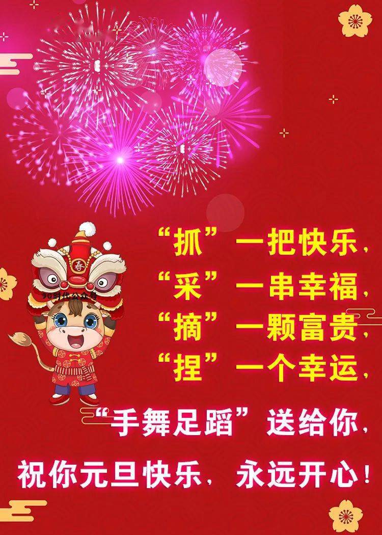 宝宝第一个元旦祝福语，新年的希望与祝福