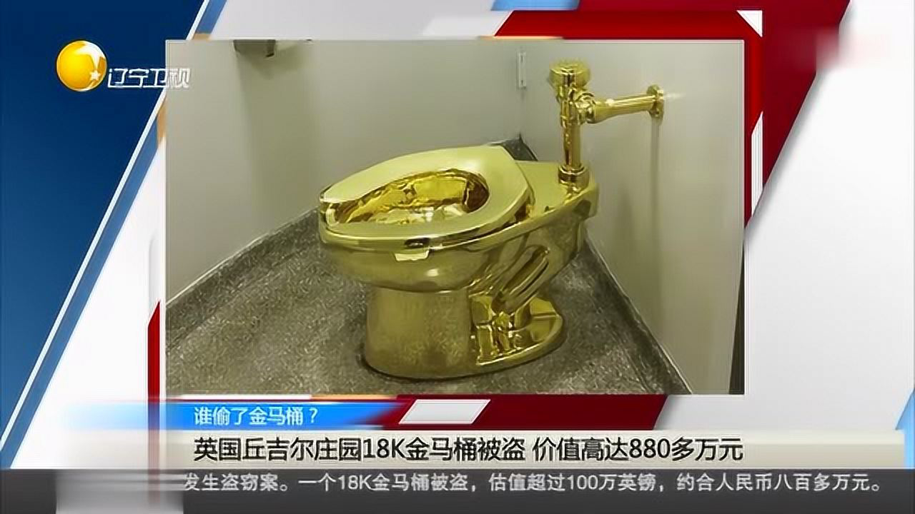 盗贼偷4397万金马桶