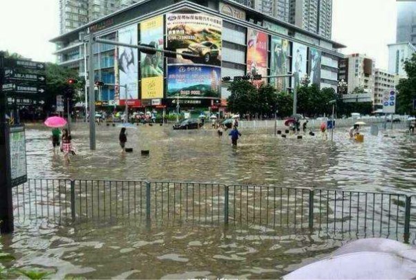 深圳大暴雨